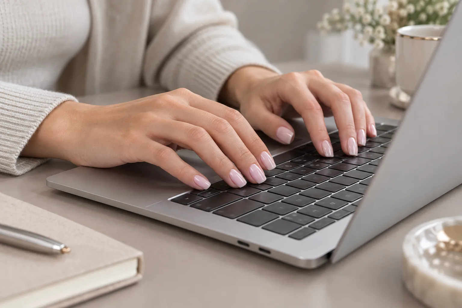 Nail extensions suited to an everyday routine