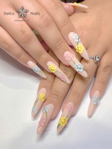 Beautiful nail art design 6
