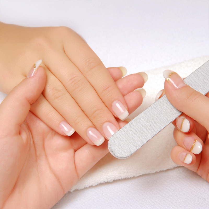 Manicure service at Stella Nails