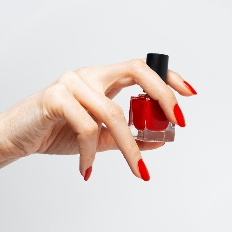 Nail color change service at Stella Nails